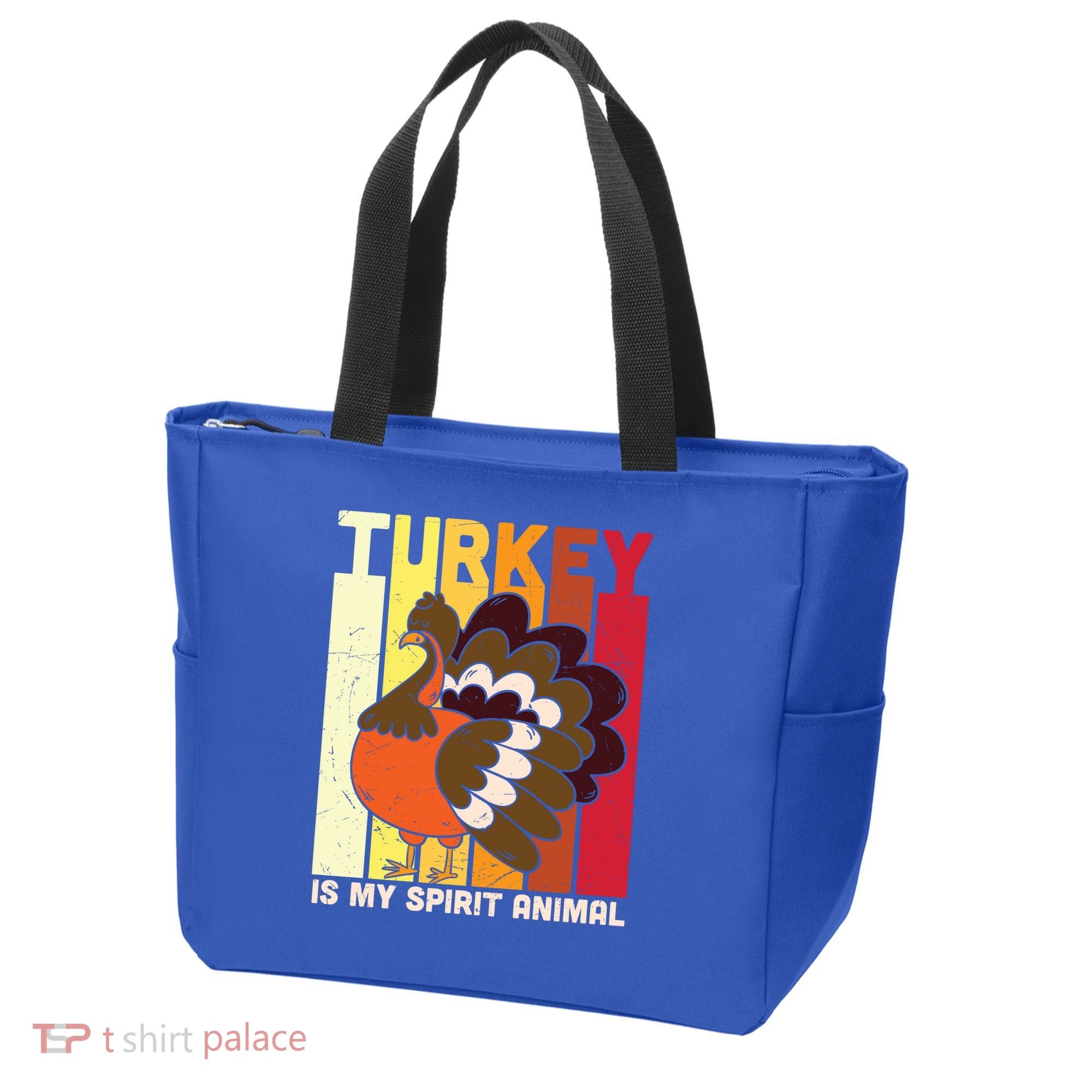Thanksgiving Turkey Is My Spirit Animal Tote Bag