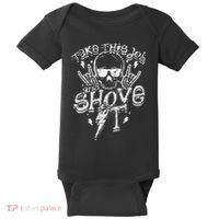 Take This Job And Shove It Teacher And Technician Work Baby Bodysuit thumb 0