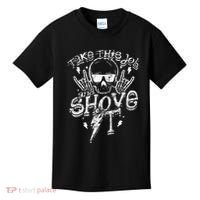 Take This Job And Shove It Teacher And Technician Work Kids T-Shirt thumb 0