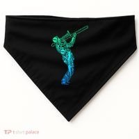 Trombone Trombonist Jazz Musician USA-Made Doggie Bandana thumb 0
