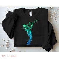 Trombone Trombonist Jazz Musician Sweatshirt thumb 2