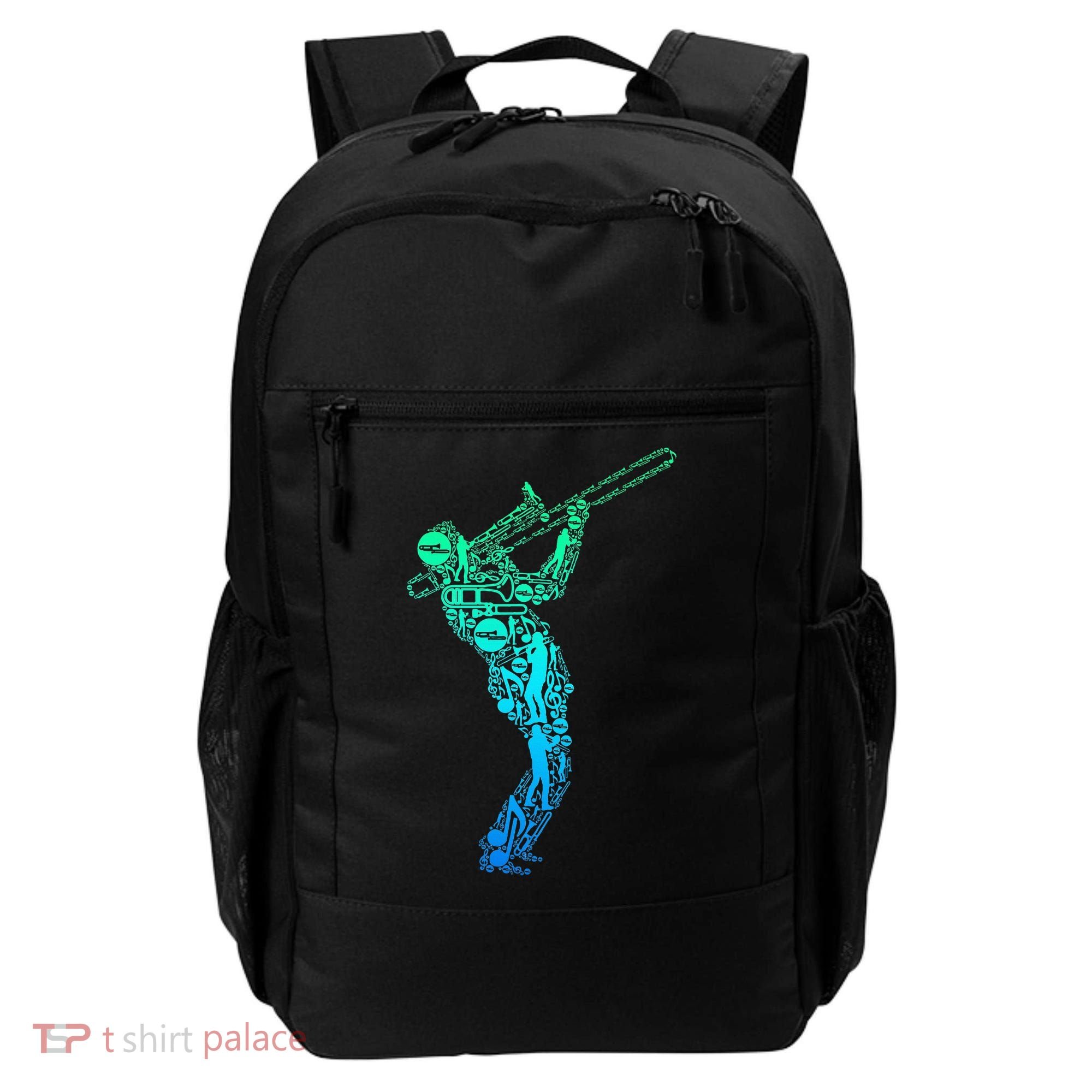 Trombone Trombonist Jazz Musician Backpack