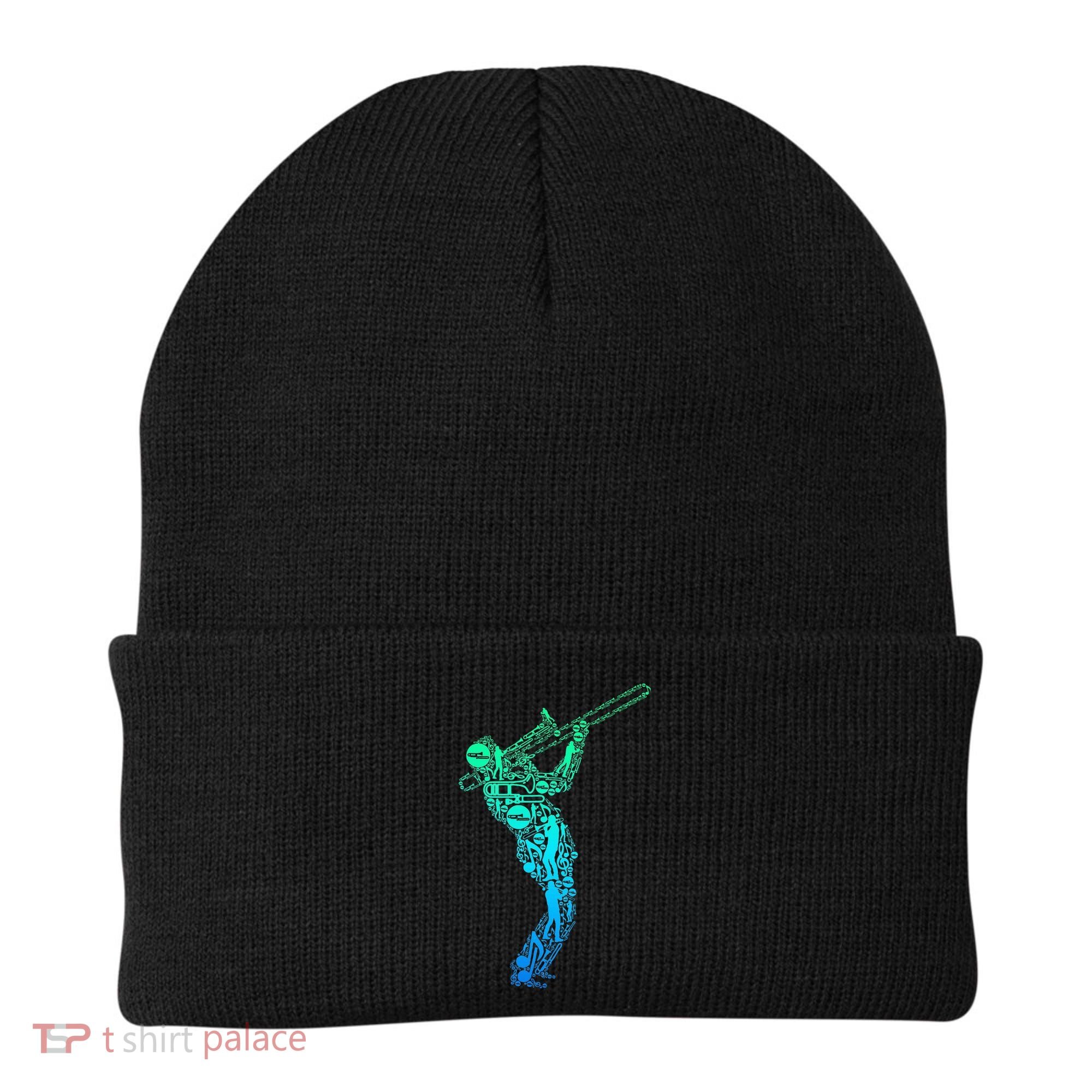 Trombone Trombonist Jazz Musician Beanie