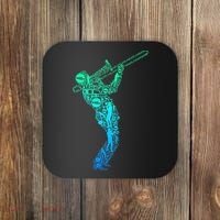 Trombone Trombonist Jazz Musician Coaster thumb 0
