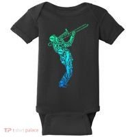 Trombone Trombonist Jazz Musician Baby Bodysuit thumb 0