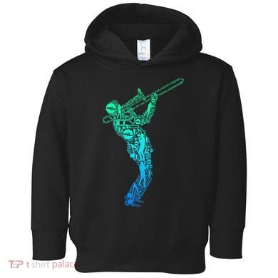 Trombone Trombonist Jazz Musician Toddler Hoodie
