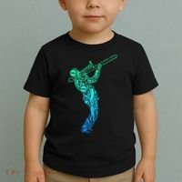 Trombone Trombonist Jazz Musician Toddler T-Shirt thumb 2