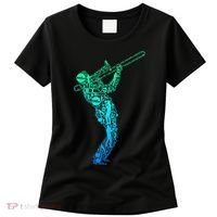 Trombone Trombonist Jazz Musician Women's T-Shirt thumb 0