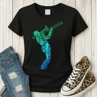 Trombone Trombonist Jazz Musician Women's T-Shirt thumb 3