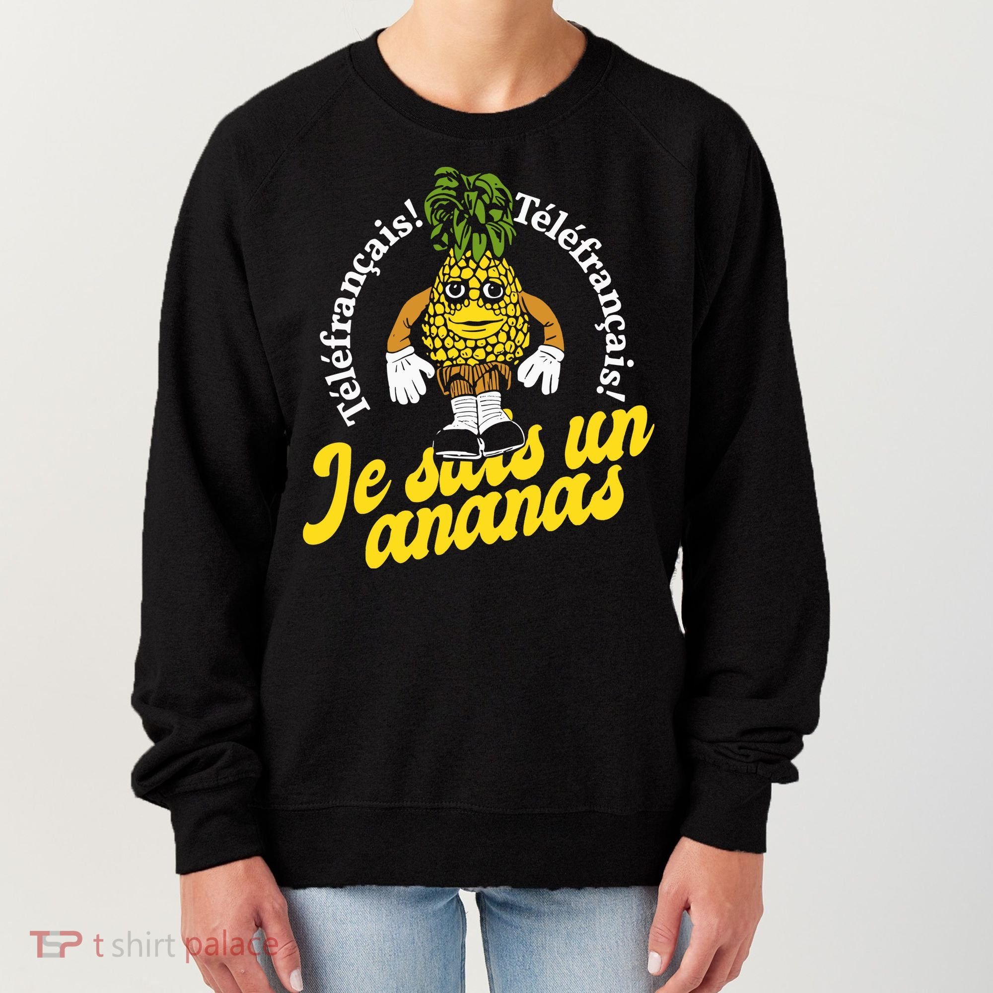 Tvo Telefrancais Je Suis Ananas Women's Sweatshirt