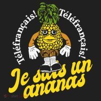 Tvo Telefrancais Je Suis Ananas Women's Sweatshirt thumb 2