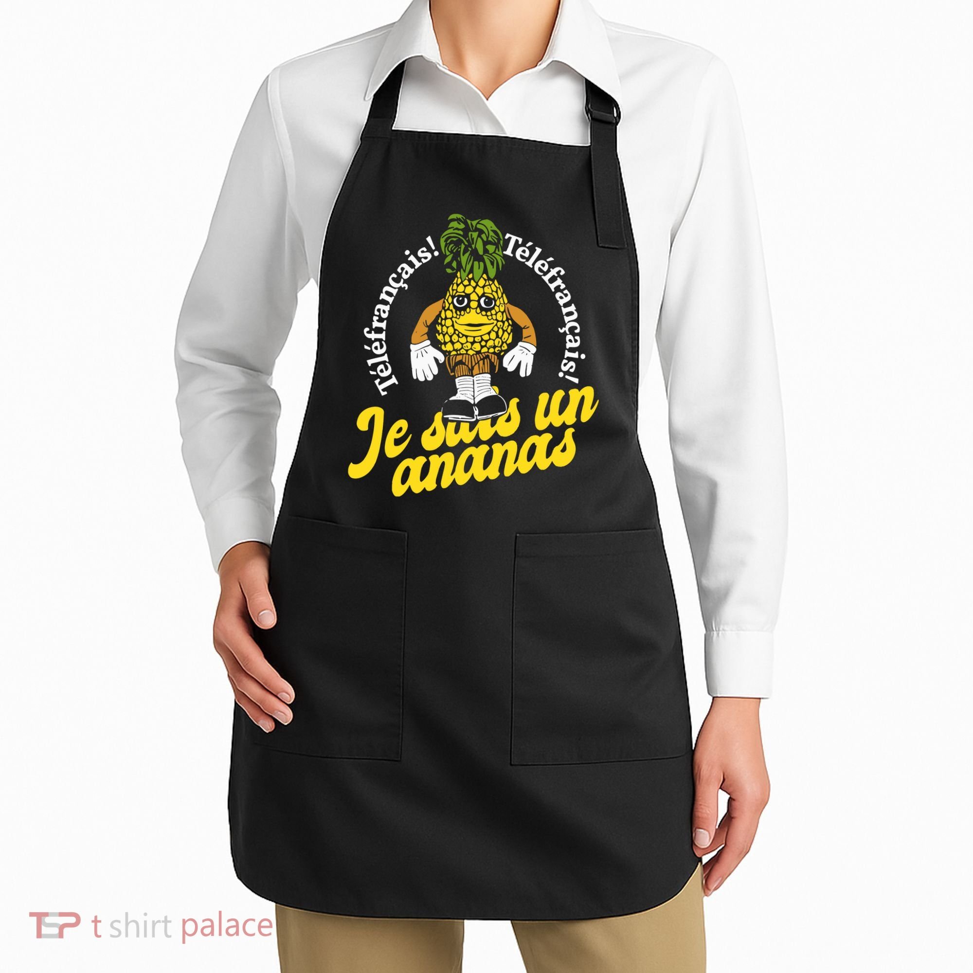Tvo Telefrancais Je Suis Ananas Apron