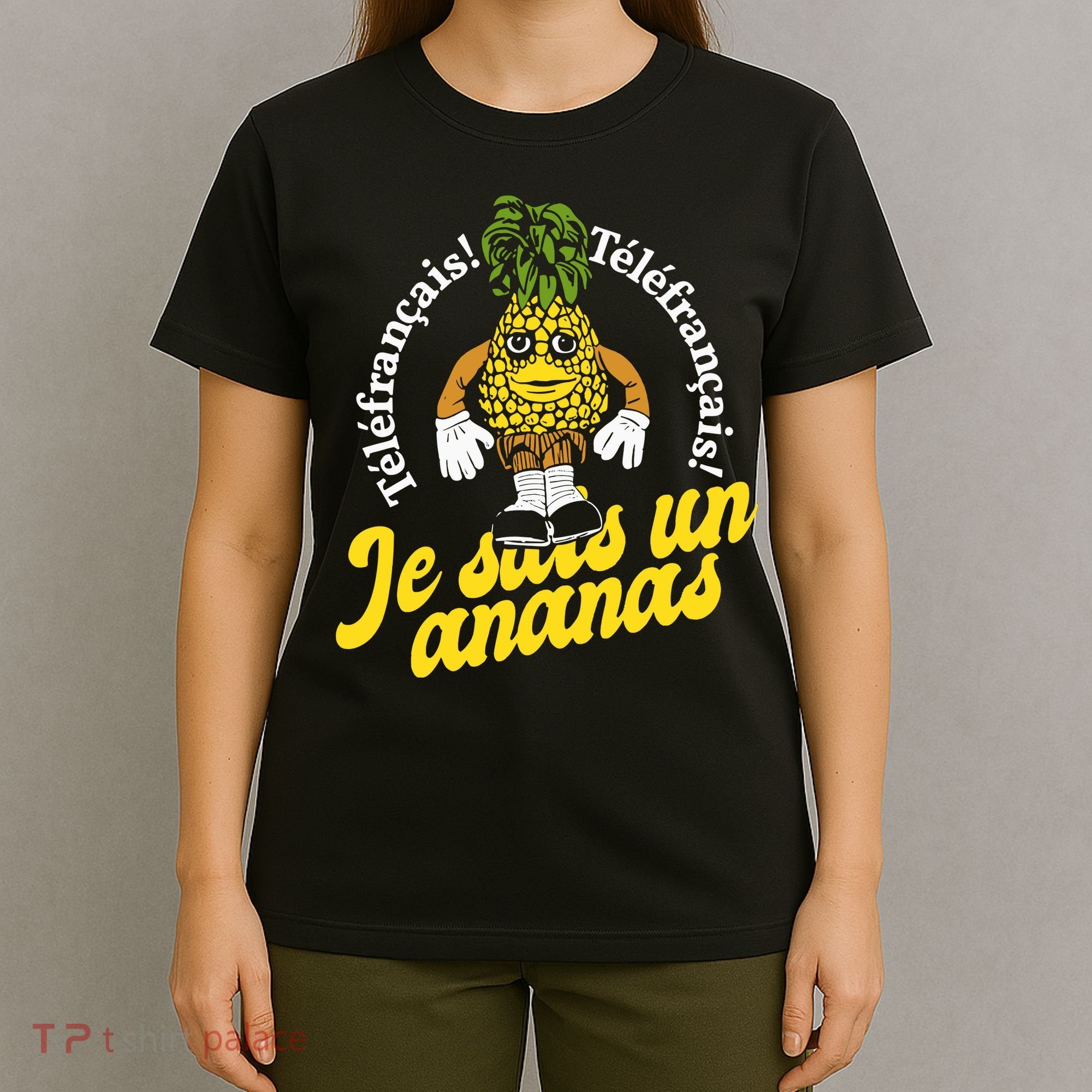Tvo Telefrancais Je Suis Ananas T-Shirt
