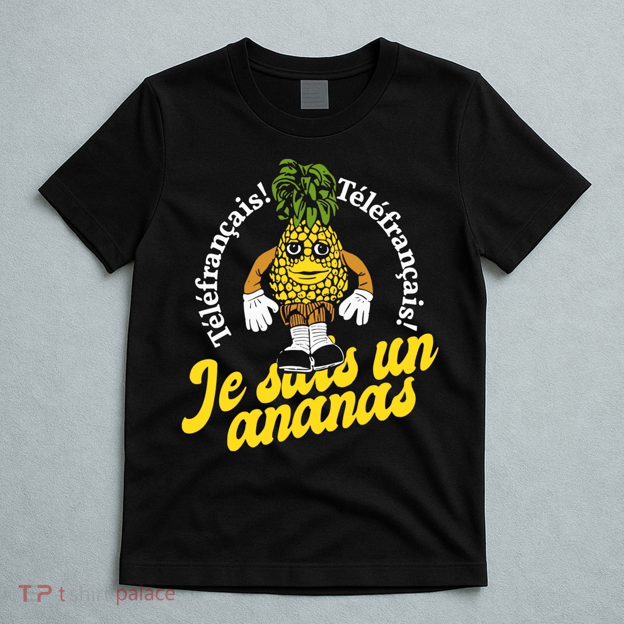 Tvo Telefrancais Je Suis Ananas T-Shirt