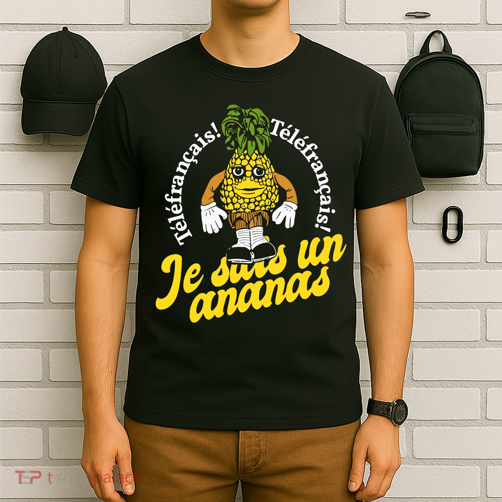 Tvo Telefrancais Je Suis Ananas T-Shirt