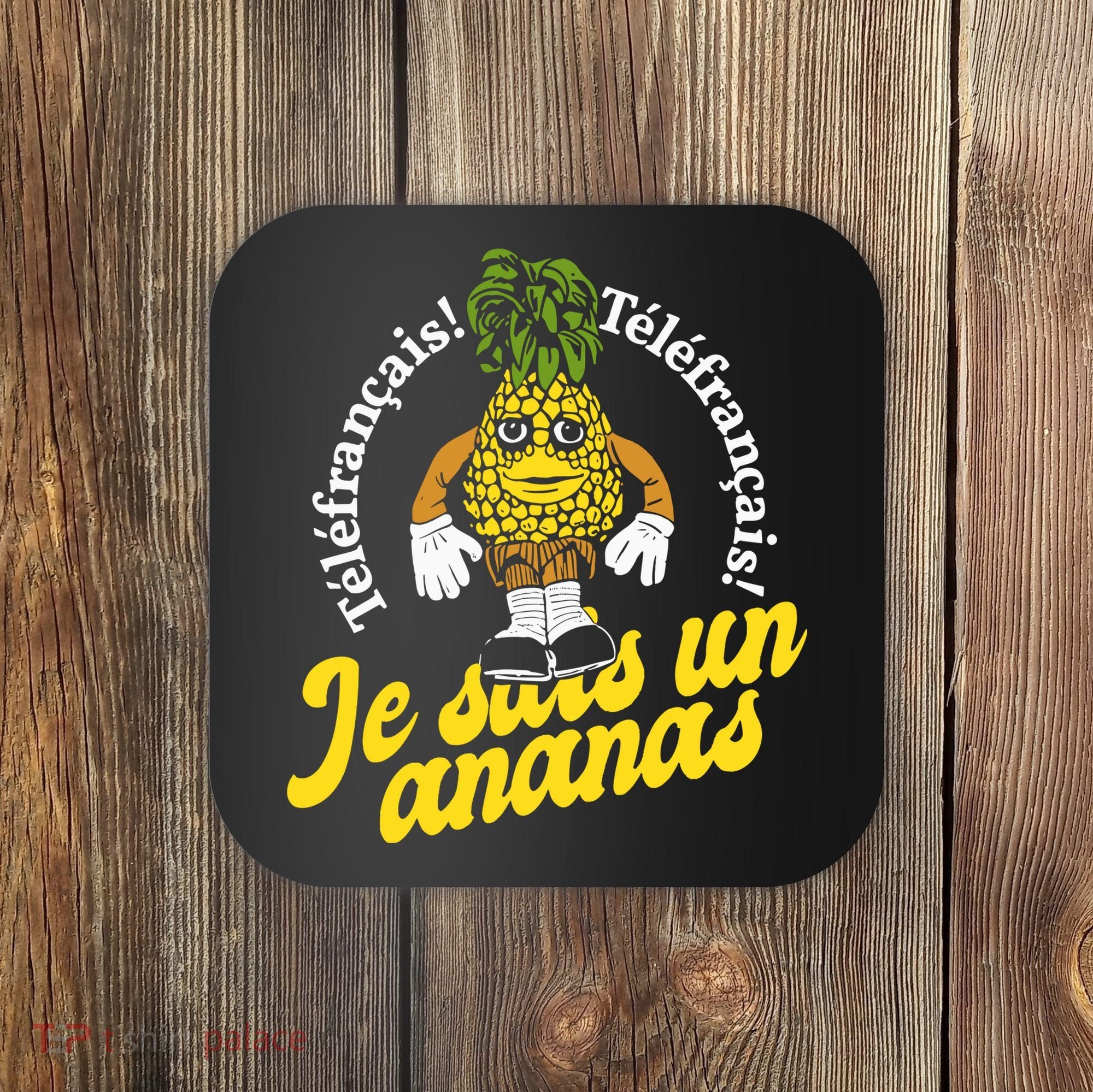 Tvo Telefrancais Je Suis Ananas Coaster