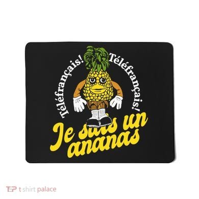 Tvo Telefrancais Je Suis Ananas Mousepad