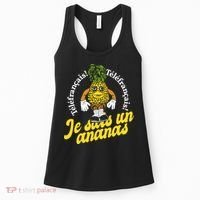 Tvo Telefrancais Je Suis Ananas Women's Tank Top thumb 0