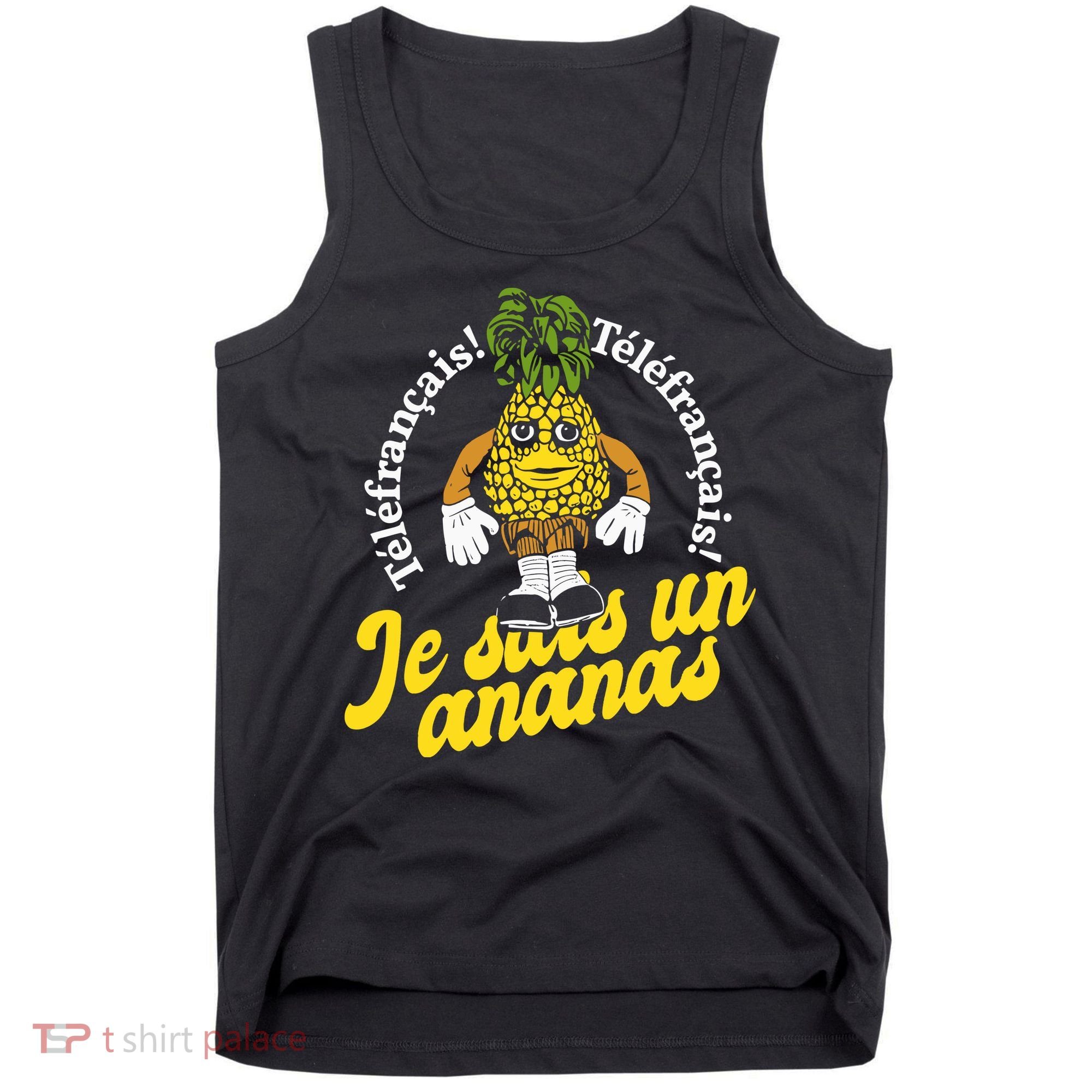 Tvo Telefrancais Je Suis Ananas Tank Top