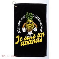 Tvo Telefrancais Je Suis Ananas Golf Towel thumb 0