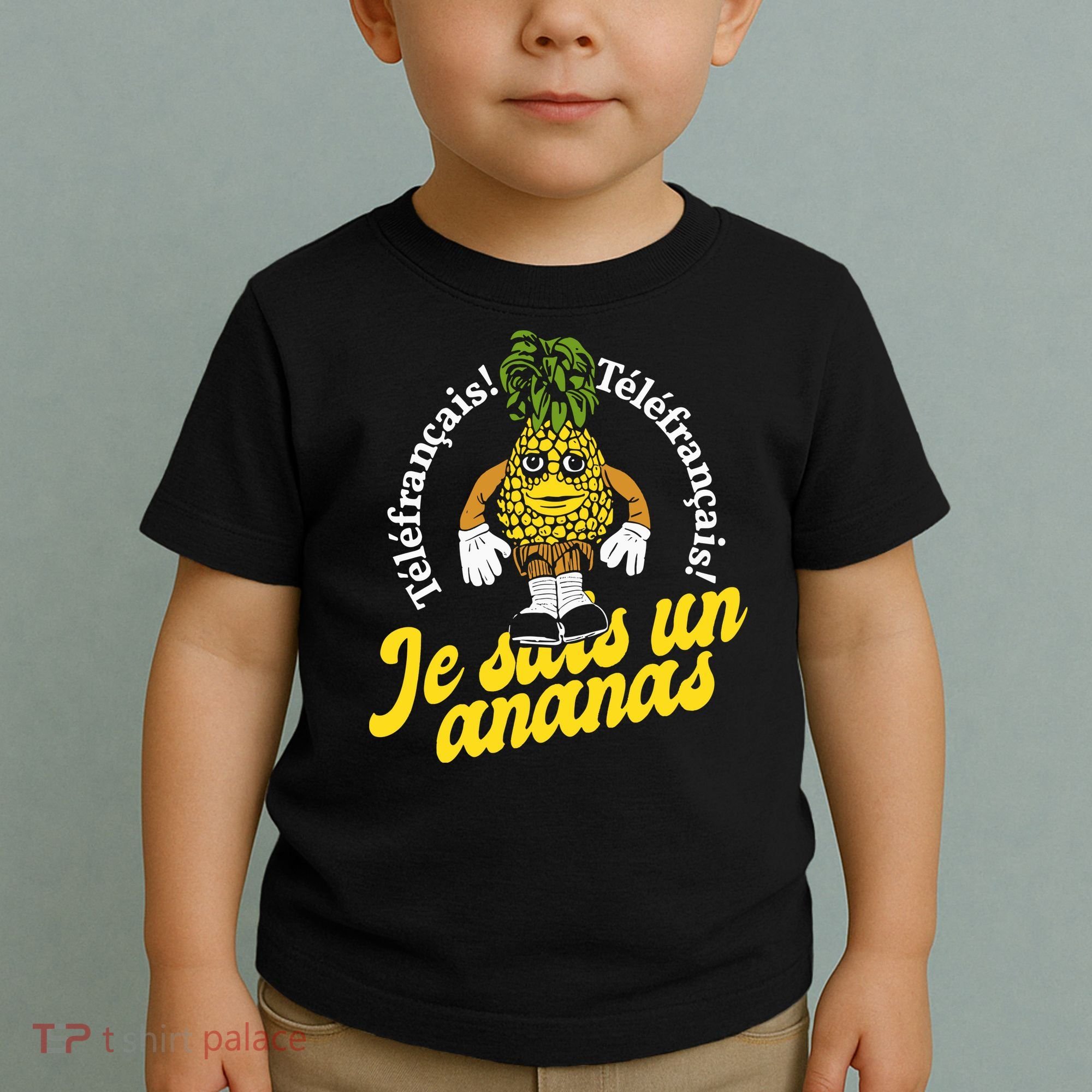 Tvo Telefrancais Je Suis Ananas Toddler T-Shirt