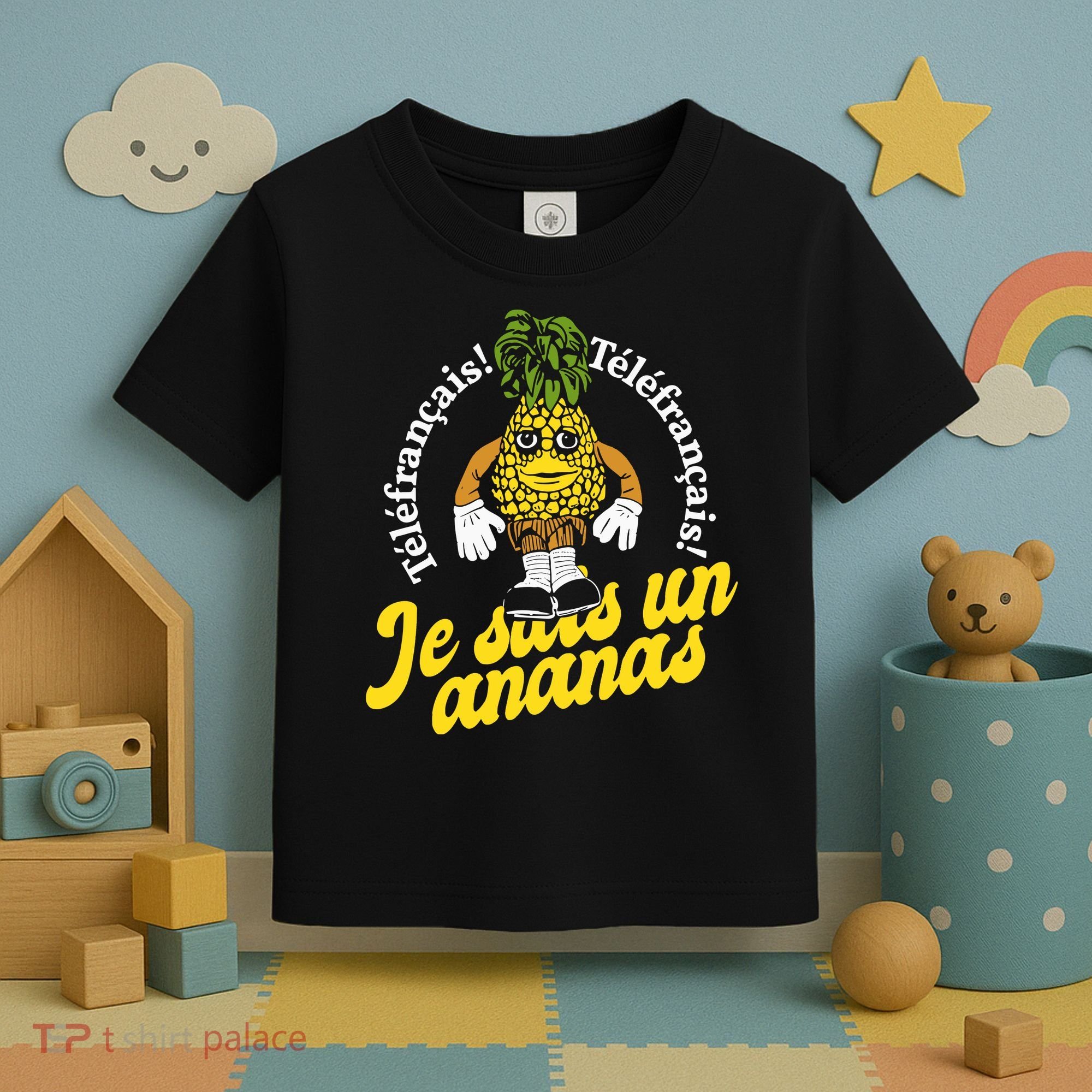 Tvo Telefrancais Je Suis Ananas Toddler T-Shirt