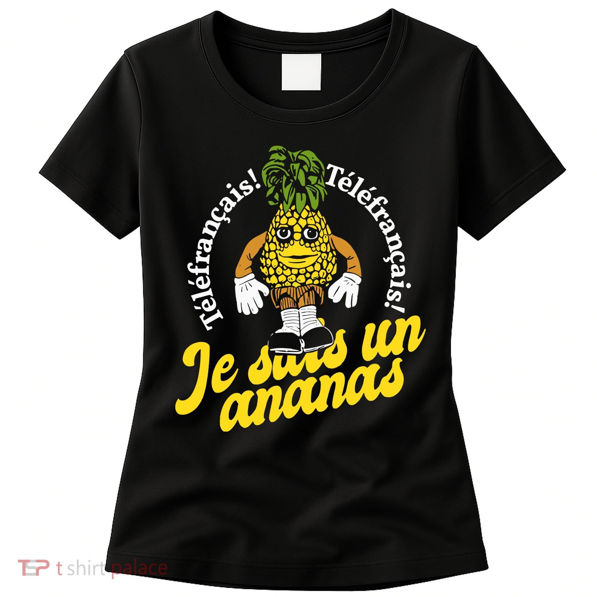 Tvo Telefrancais Je Suis Ananas Women's T-Shirt