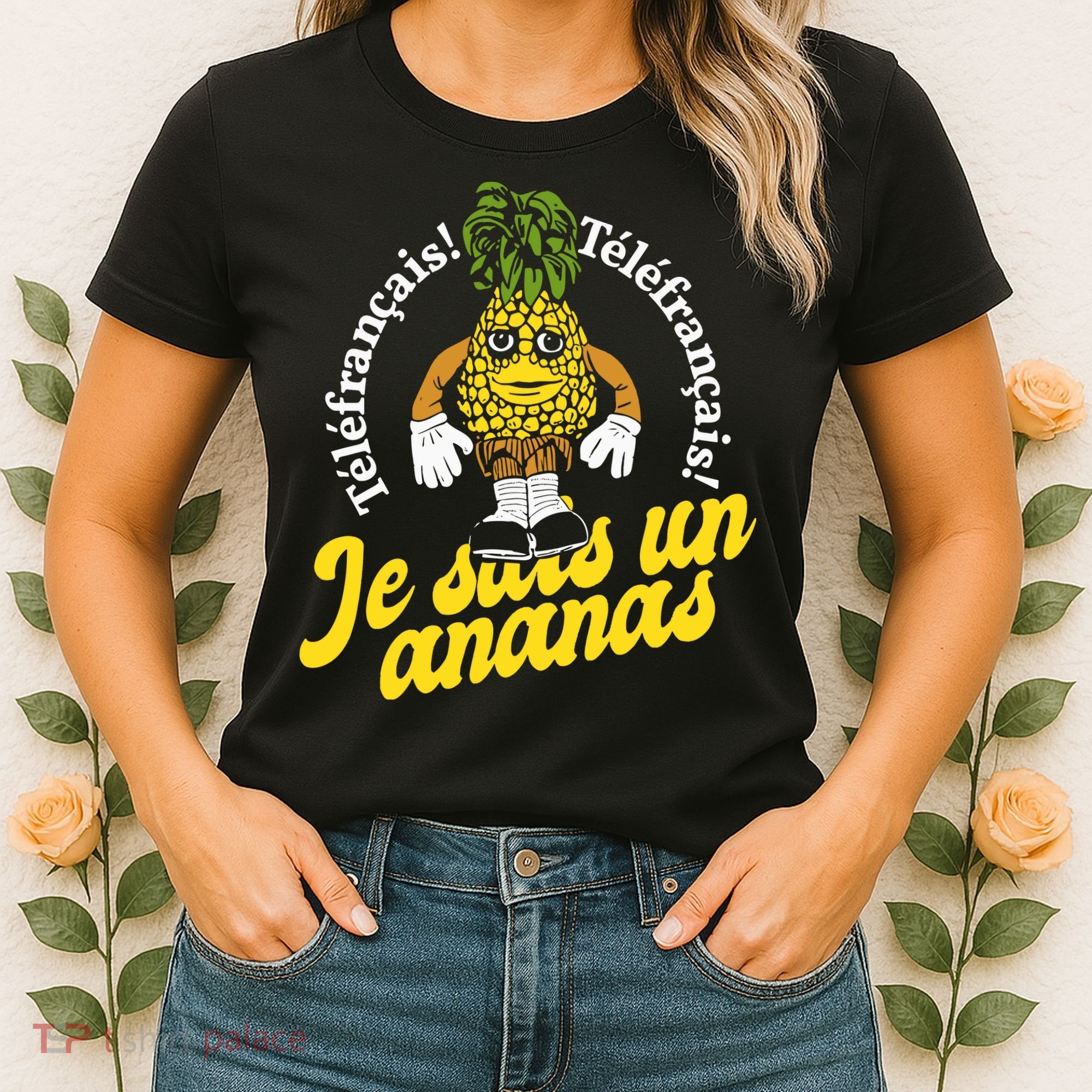 Tvo Telefrancais Je Suis Ananas Women's T-Shirt