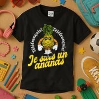 Tvo Telefrancais Je Suis Ananas Kids T-Shirt thumb 3