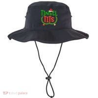 Tinsel Tits Jingle Balls Funny Matching Couple Chestnuts Bucket Hat thumb 0