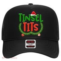 Tinsel Tits Jingle Balls Funny Matching Couple Chestnuts Hat thumb 0
