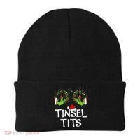 Tinsel Tits Jingle Balls Matching Couple Christmas Beanie thumb 0