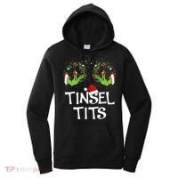 Tinsel Tits Jingle Balls Matching Couple Christmas Women's Hoodie thumb 0