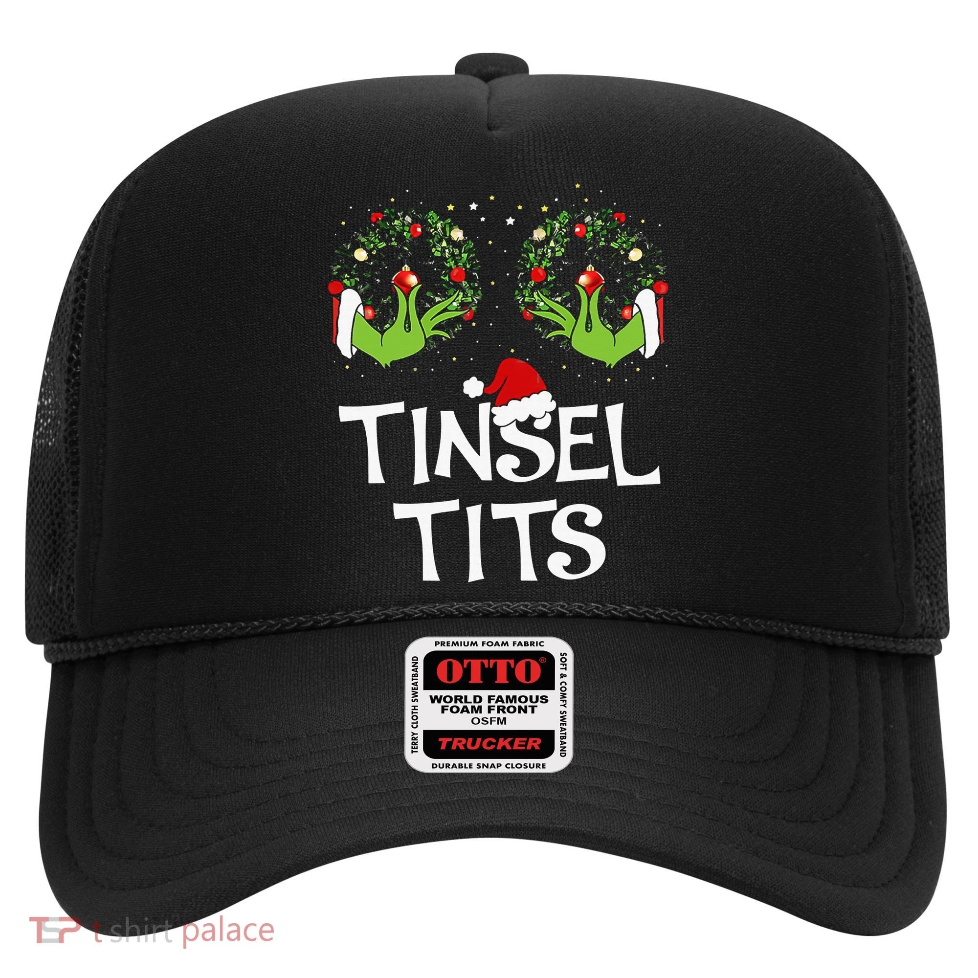 Tinsel Tits Jingle Balls Matching Couple Christmas Hat