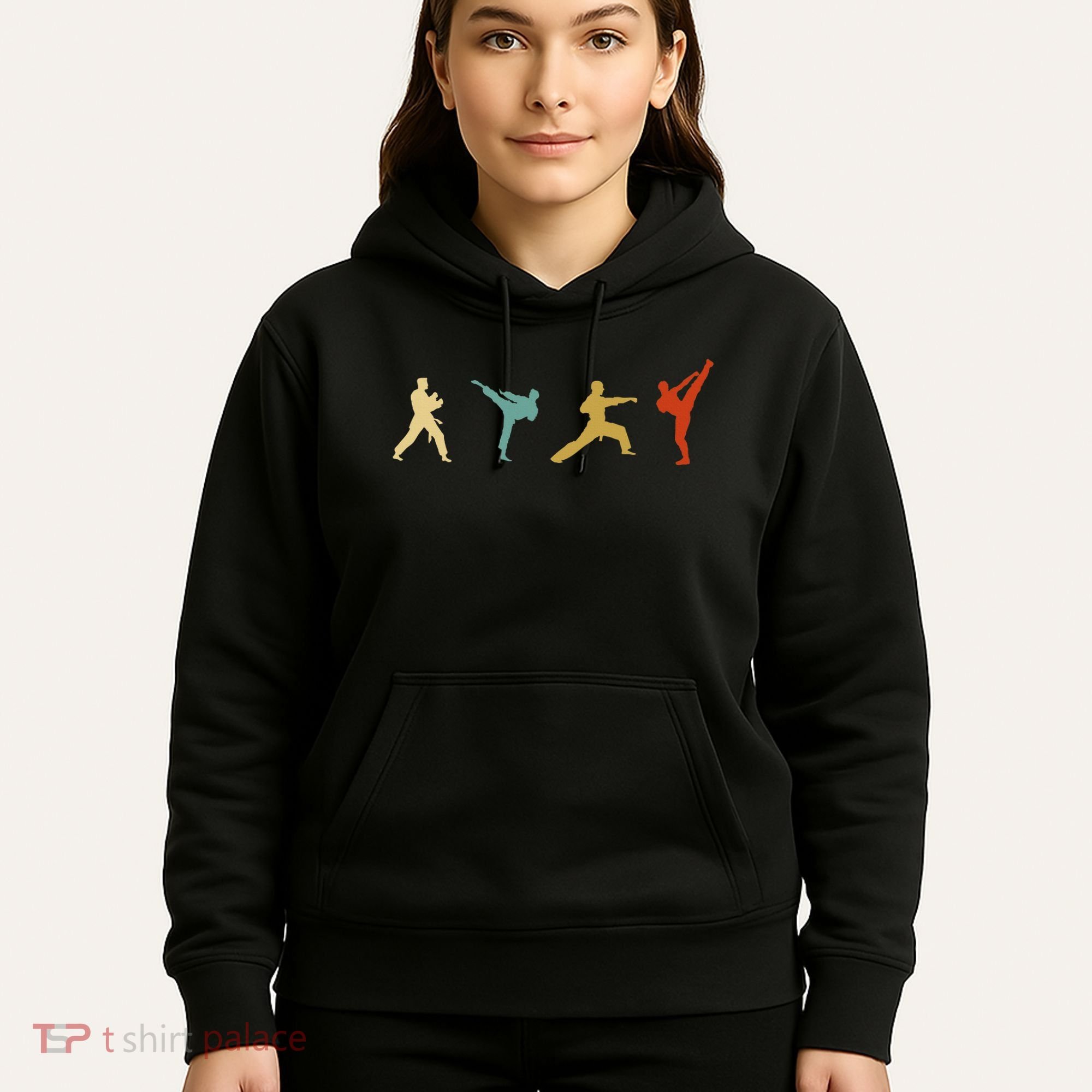 Taekwondo Tae Kwon Do Fighter Hoodie