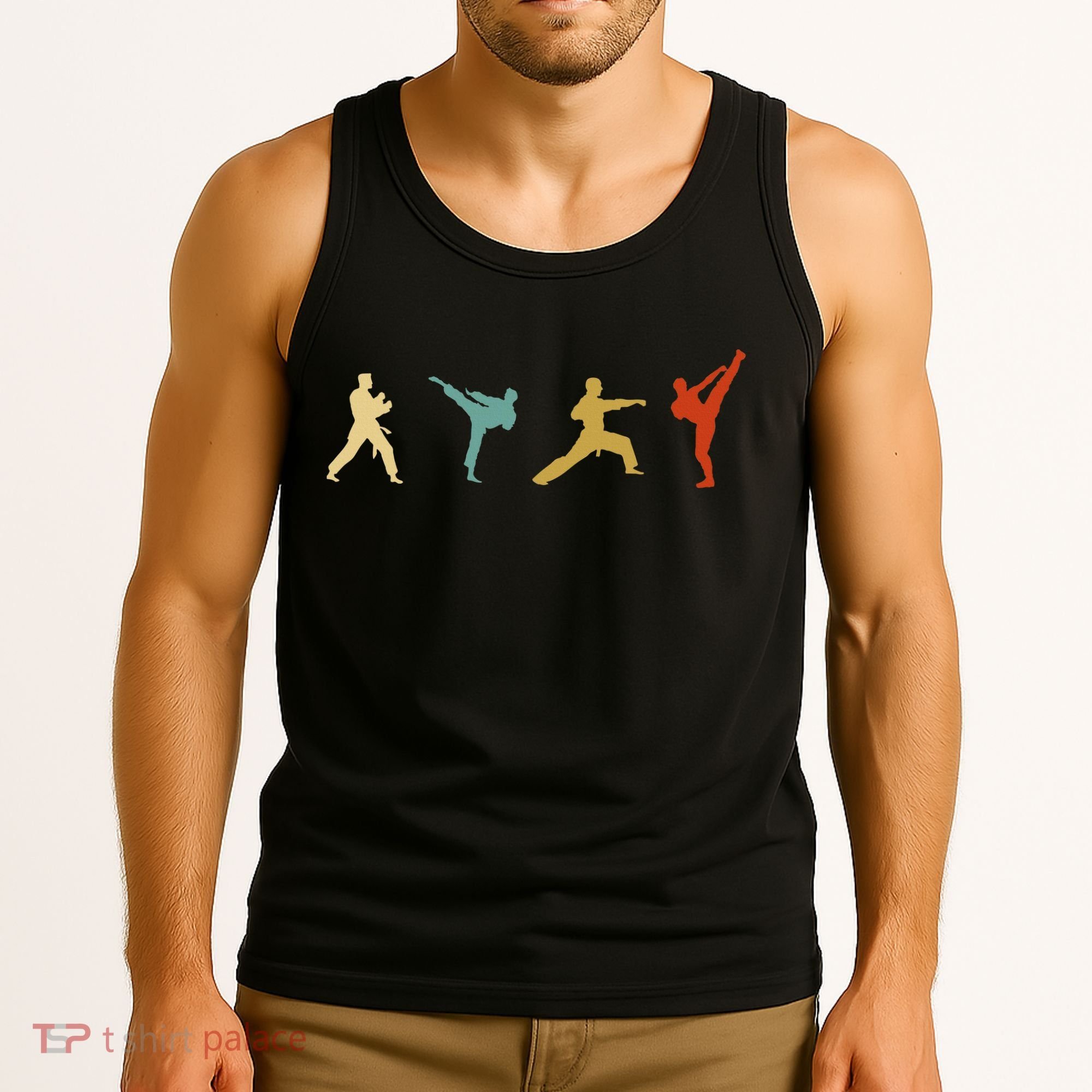 Taekwondo Tae Kwon Do Fighter Tank Top