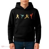 Taekwondo Tae Kwon Do Fighter Kids Hoodie thumb 4