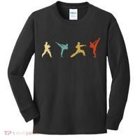 Taekwondo Tae Kwon Do Fighter Kids Long Sleeve Shirt thumb 0