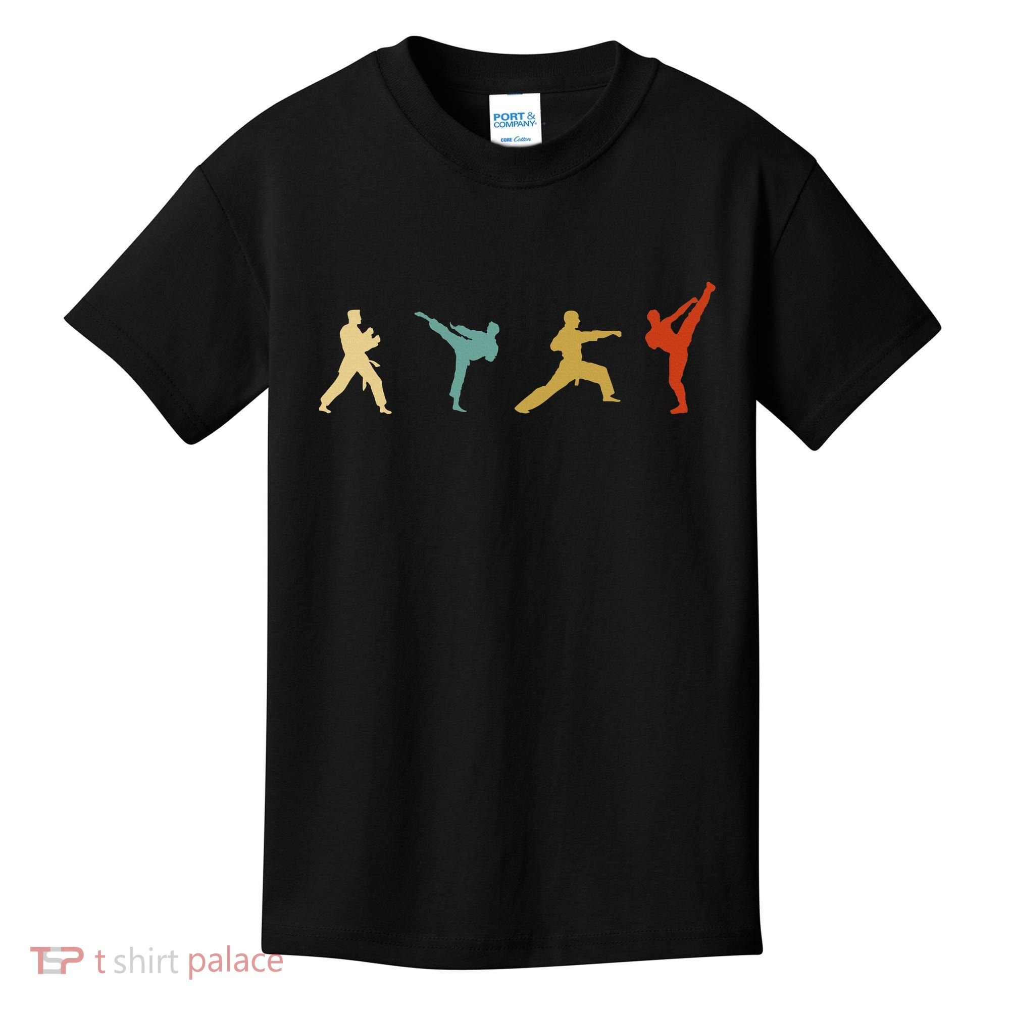 Taekwondo Tae Kwon Do Fighter Kids T-Shirt