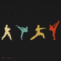 Taekwondo Tae Kwon Do Fighter Kids T-Shirt thumb 4