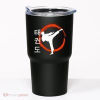 Taekwondo Tae Kwon Do Fighter Korean Tumbler thumb 0