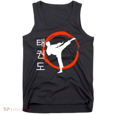 Taekwondo Tae Kwon Do Fighter Korean Tank Top