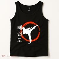 Taekwondo Tae Kwon Do Fighter Korean Tank Top thumb 2