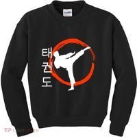 Taekwondo Tae Kwon Do Fighter Korean Kids Sweatshirt thumb 0