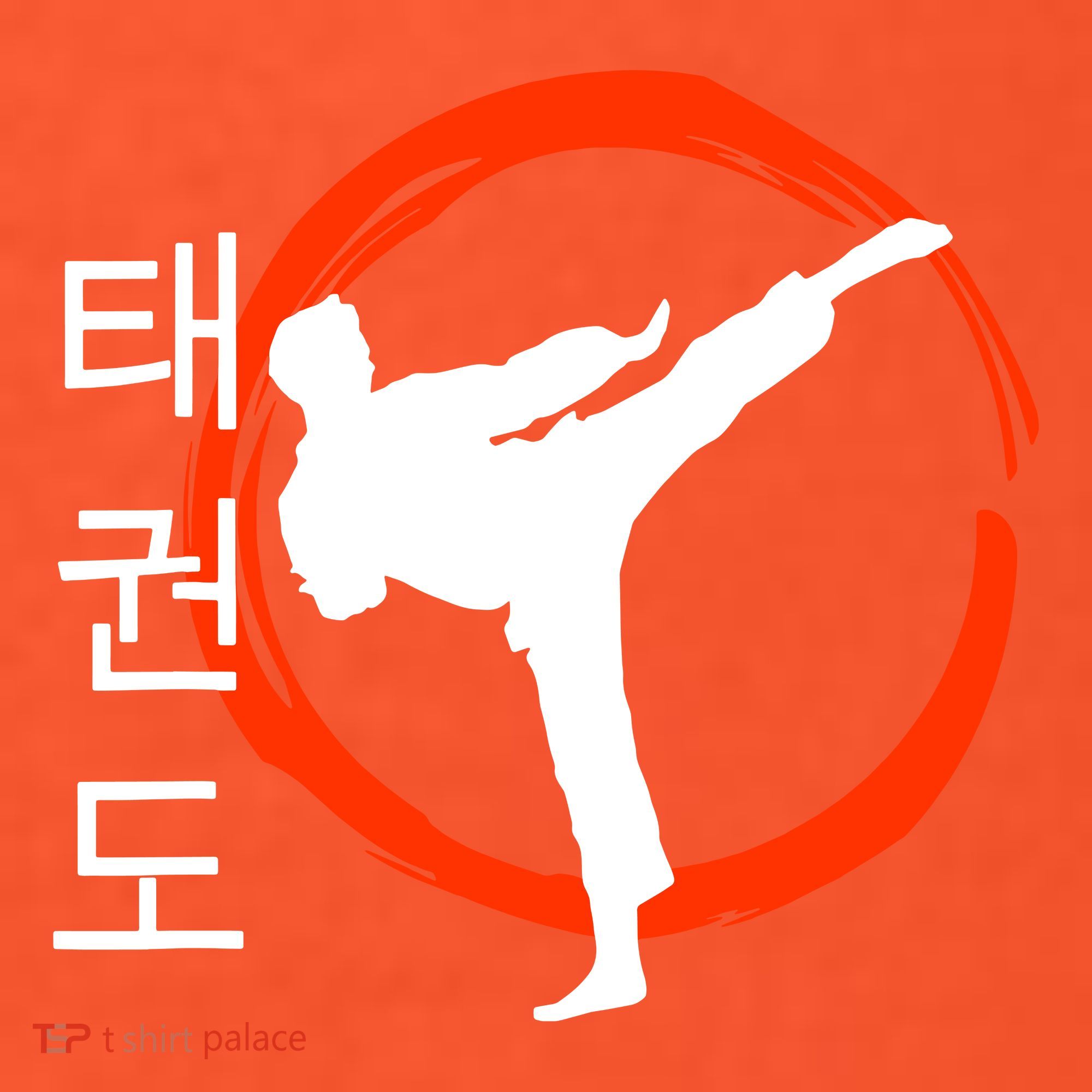 Taekwondo Tae Kwon Do Fighter Korean Coaster