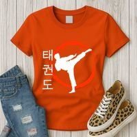 Taekwondo Tae Kwon Do Fighter Korean Women's T-Shirt thumb 3