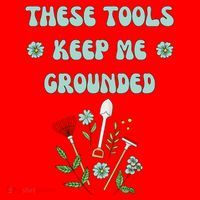 These Tools Keep Me Grounded Spring Garden Santa Hat thumb 1