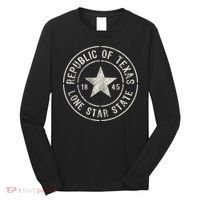 Texas The Lone Star State Republic Of Texas 1845 Long Sleeve Shirt thumb 0