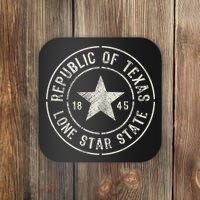 Texas The Lone Star State Republic Of Texas 1845 Coaster thumb 0