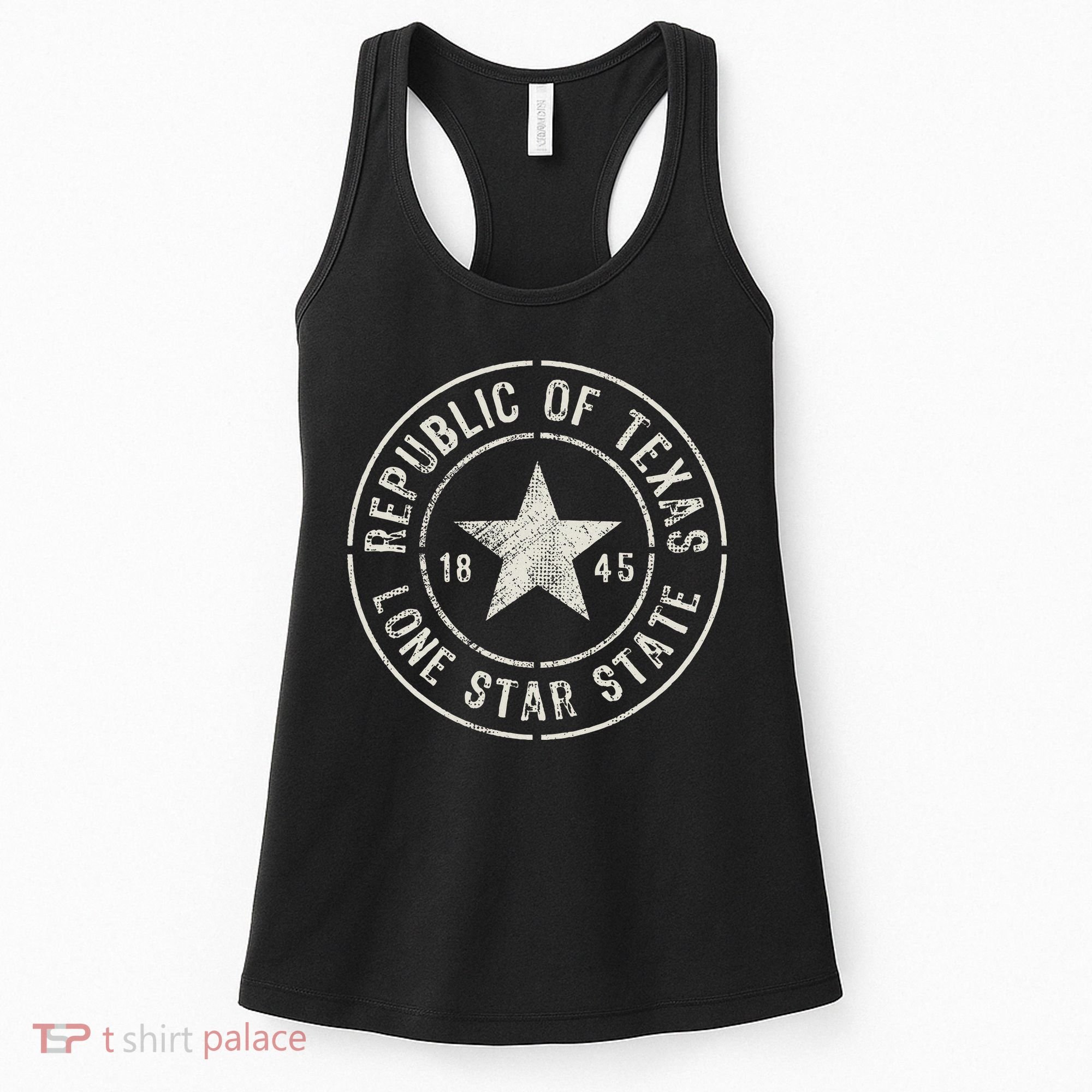 Texas The Lone Star State Republic Of Texas 1845 Women's Tank Top